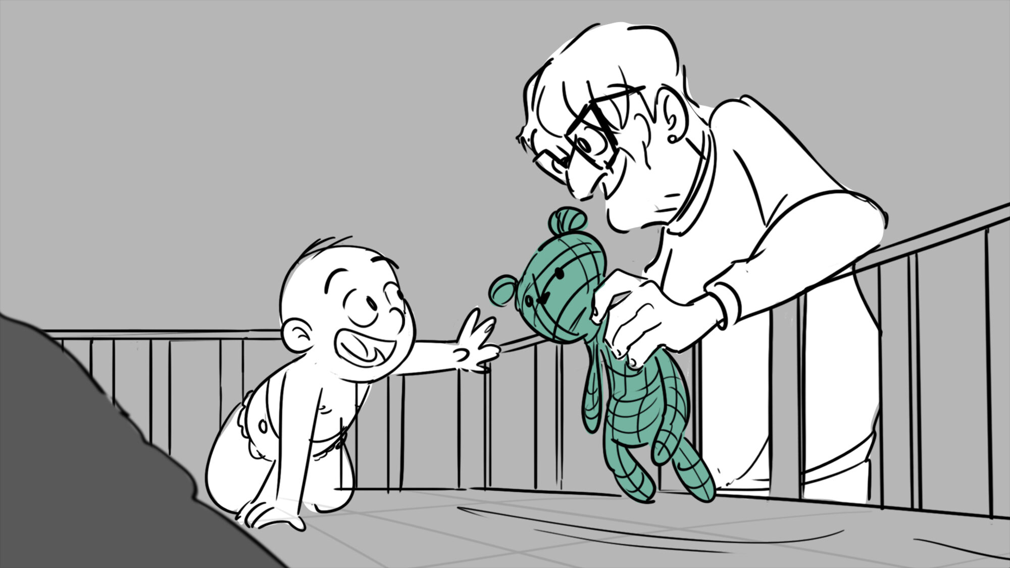 Grandma gets fired — panel 2