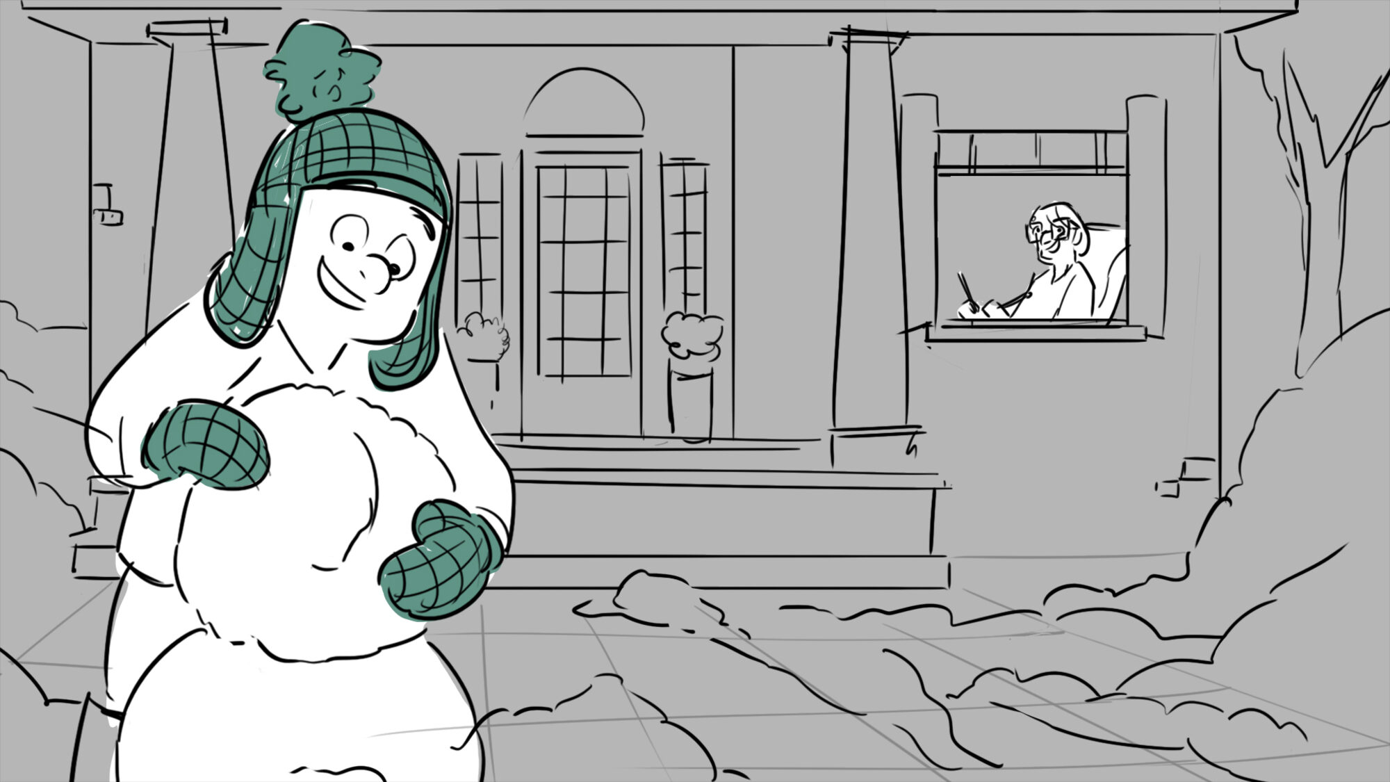 Grandma gets fired — panel 4