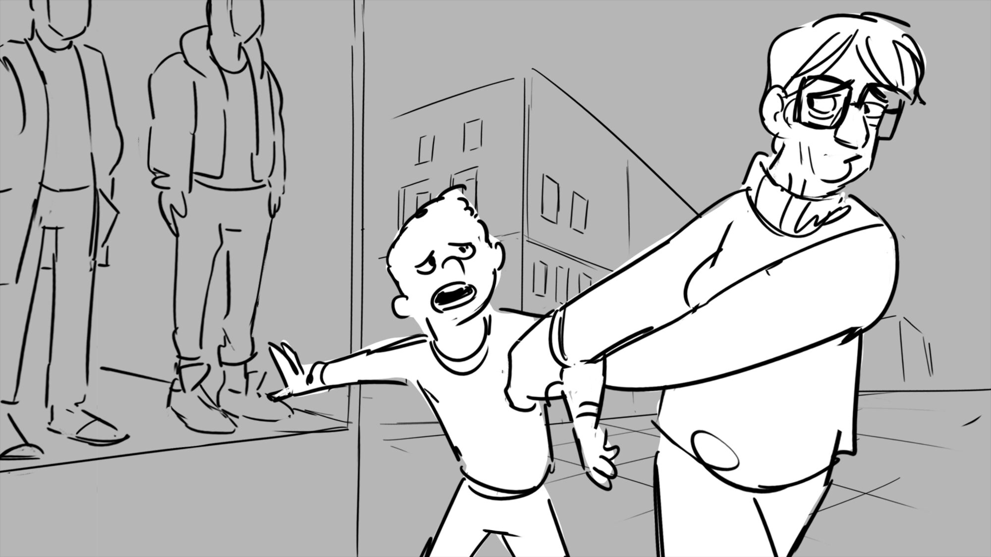 Grandma gets fired — panel 6