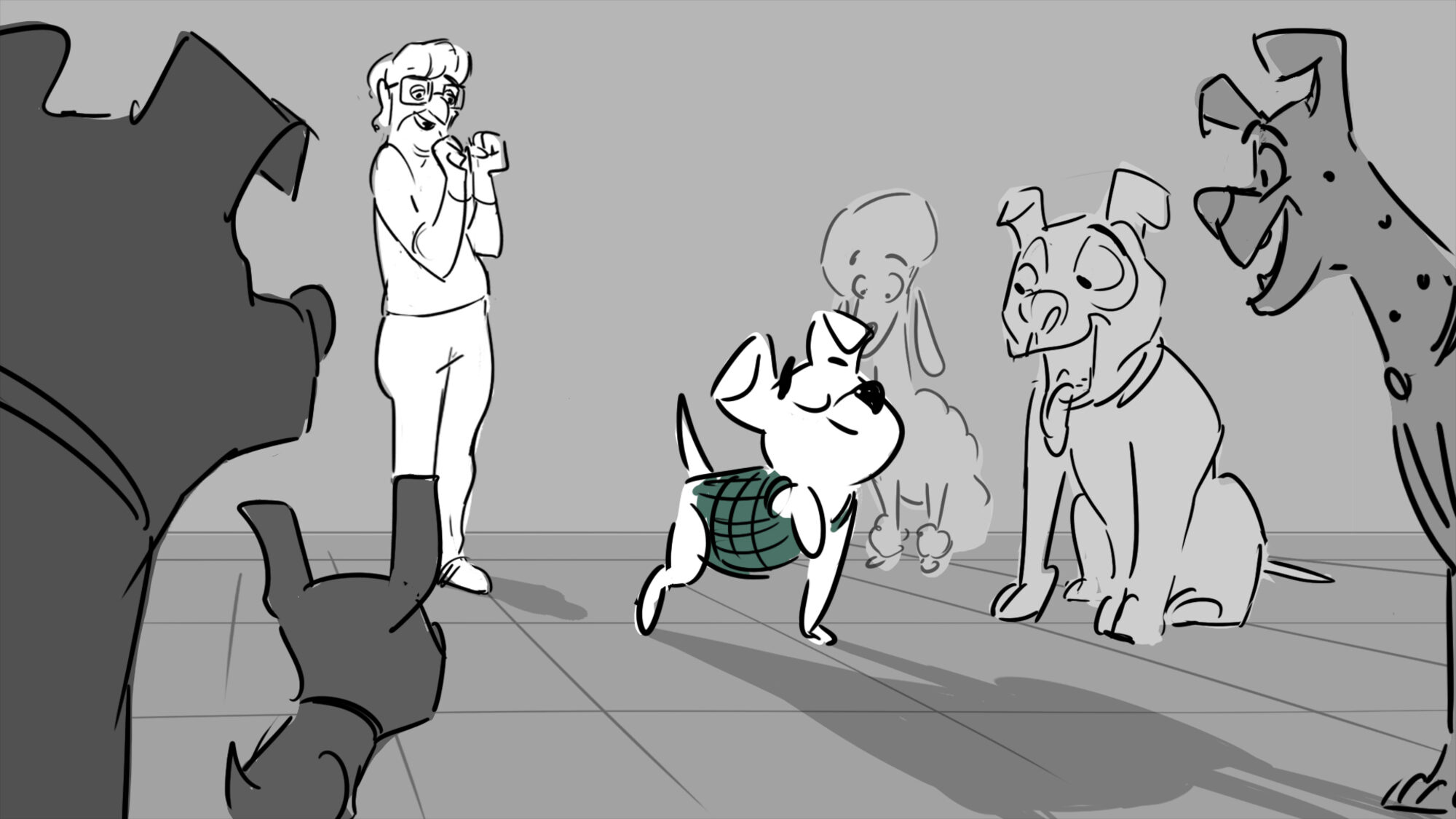 Grandma gets fired — panel 14